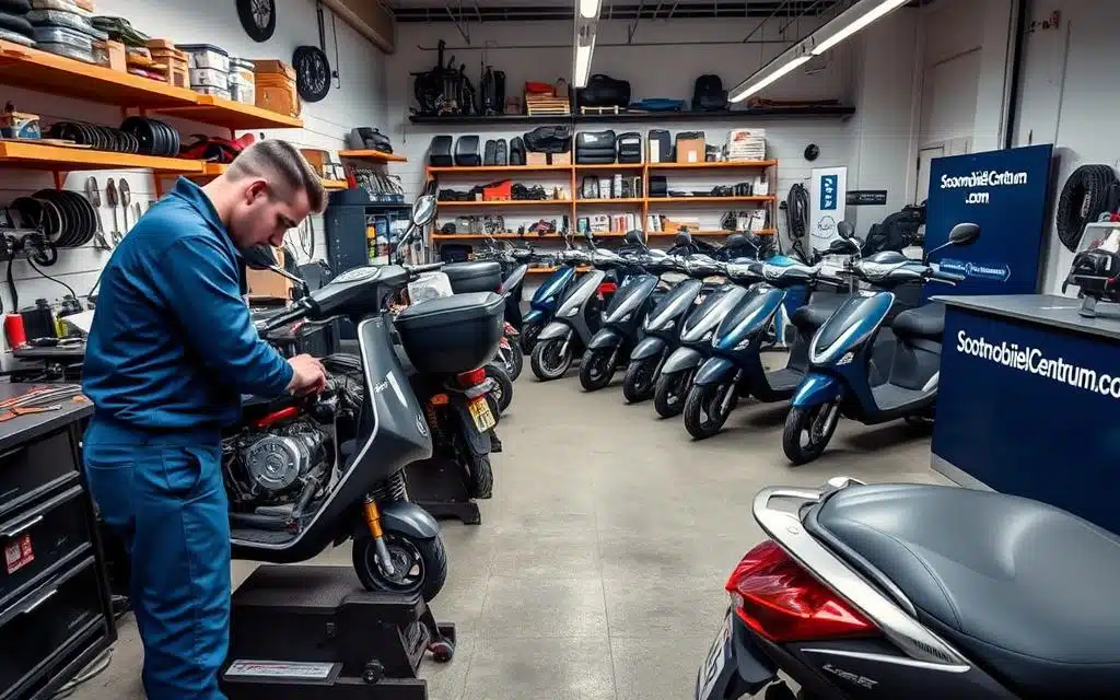 scootmobiel onderhoud Gent
