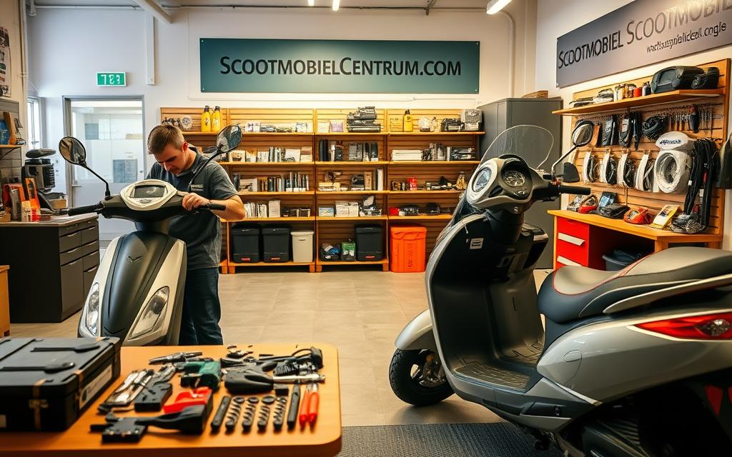 scootmobiel onderhoud Kuringen