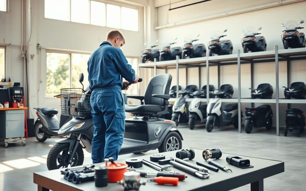 scootmobiel onderhouden