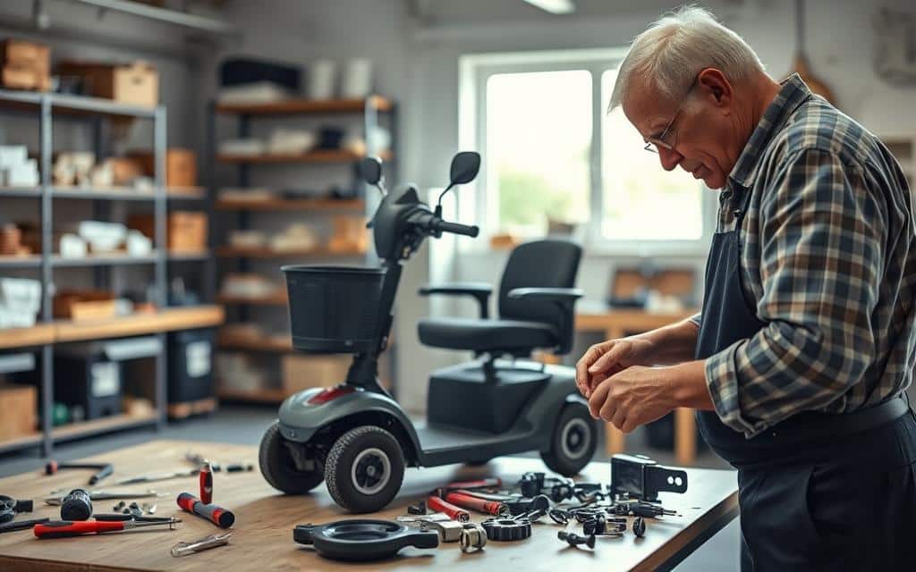 scootmobiel reparatie