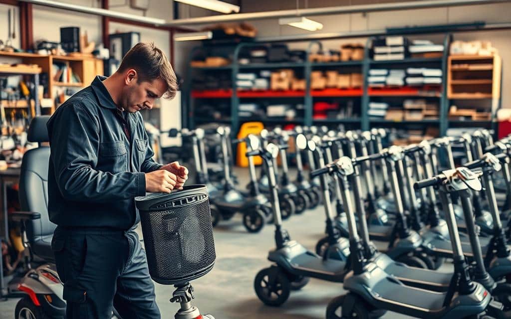 scootmobiel reparatie Geel