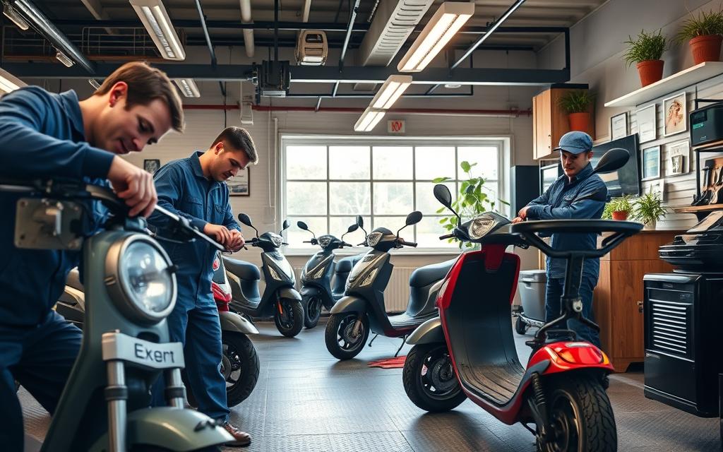 scootmobiel service Achterbos