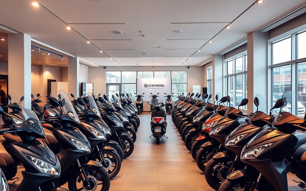 scootmobiel showroom