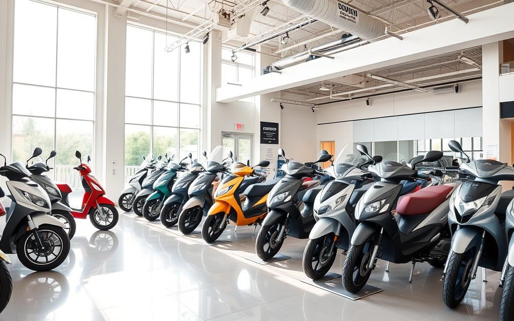 scootmobiel showroom
