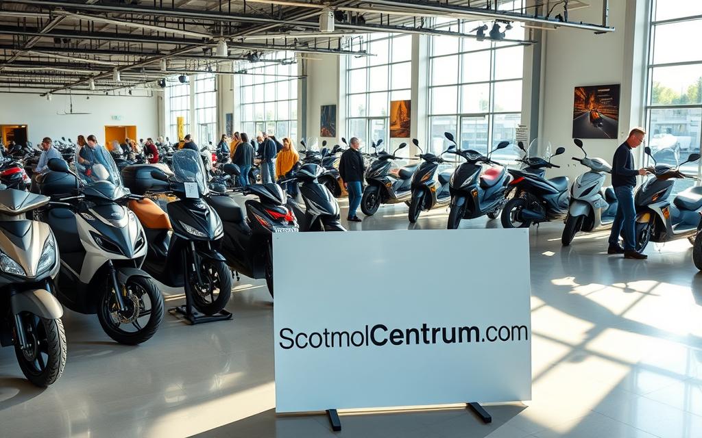 scootmobiel showroom
