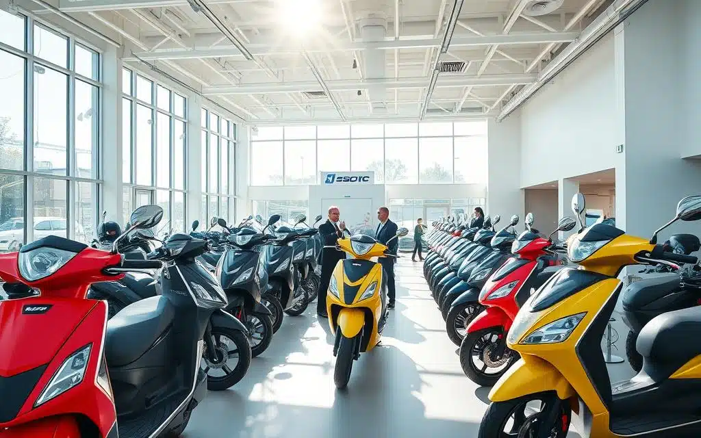scootmobiel showroom