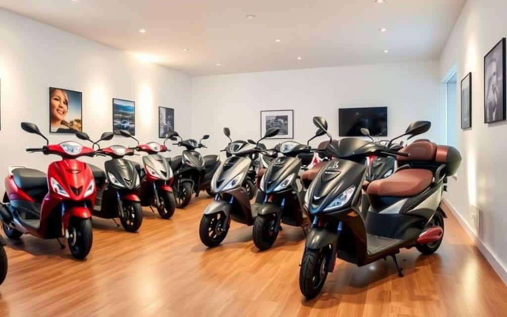 scootmobiel showroom Blankenberge