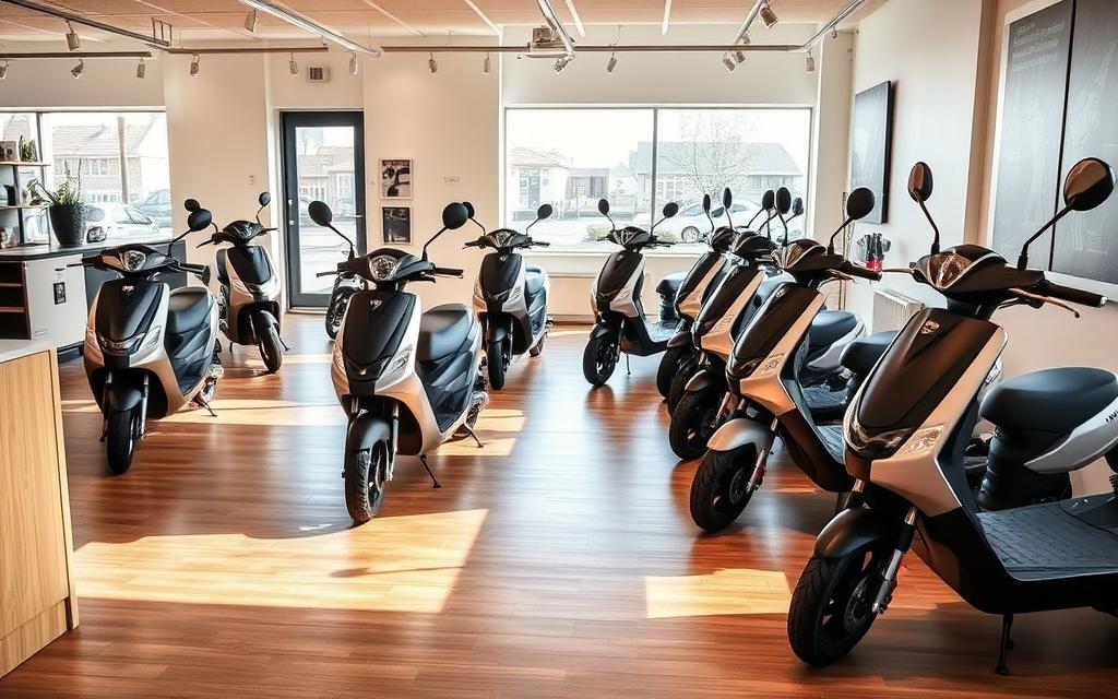scootmobiel showroom Bommershoven