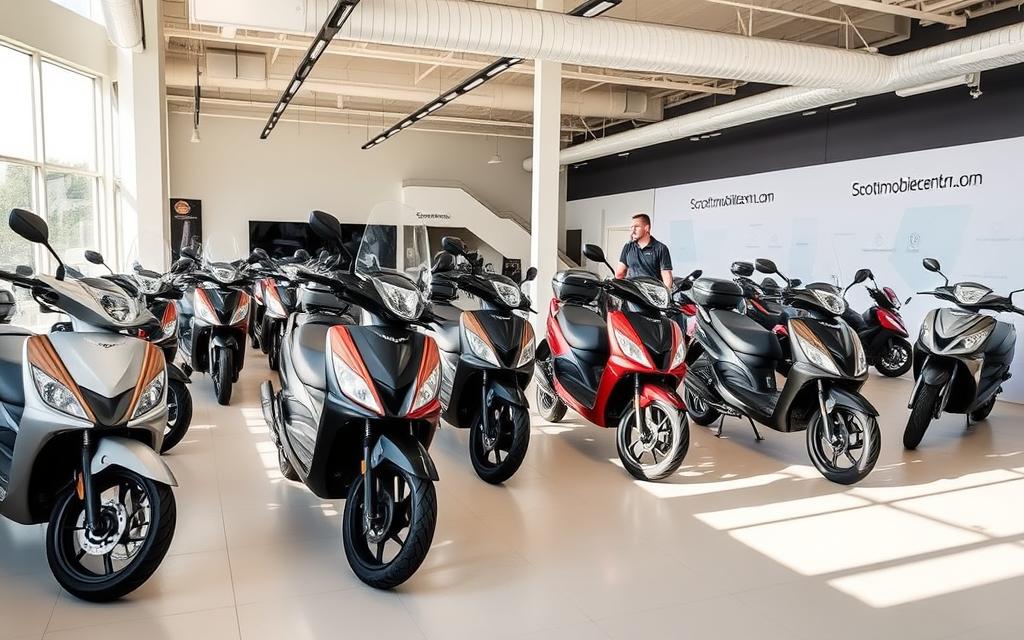 scootmobiel showroom Eke