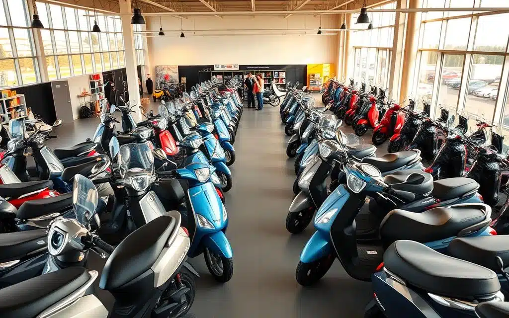scootmobiel showroom Ertvelde