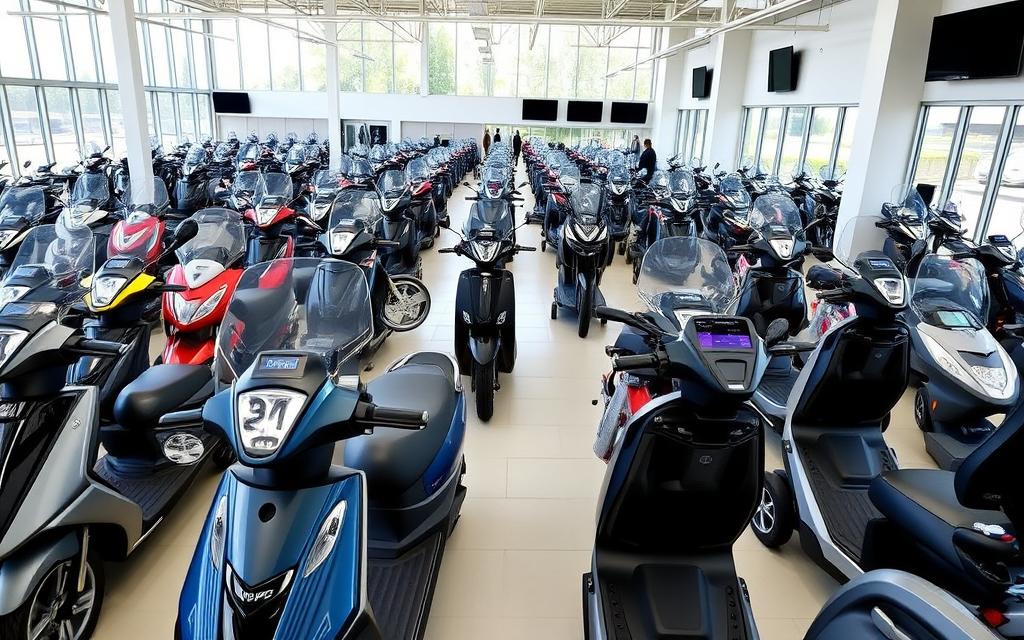 scootmobiel showroom Gontrode