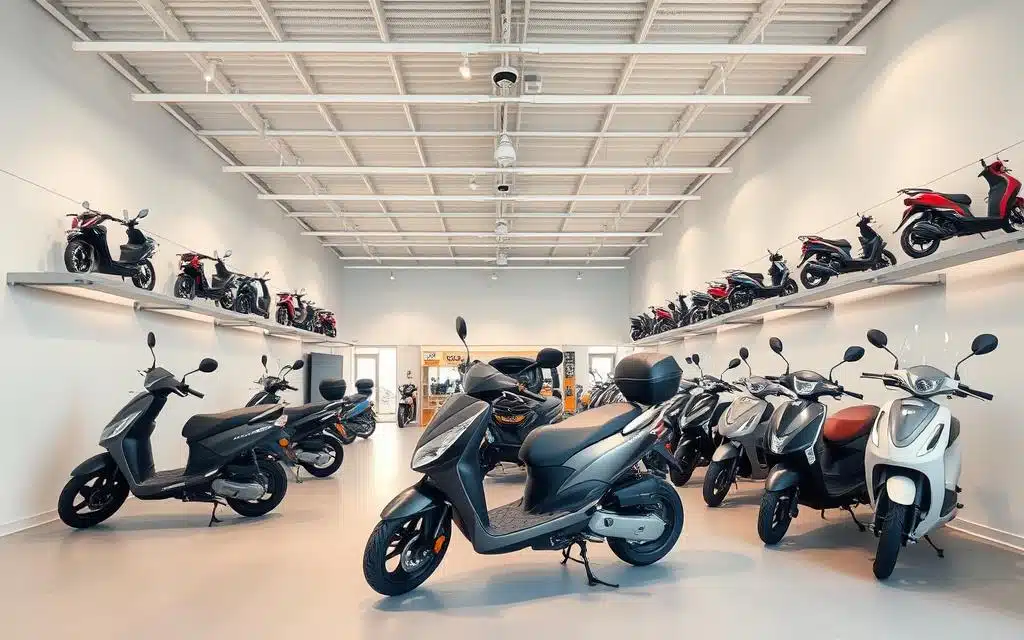 scootmobiel showroom Hundelgem