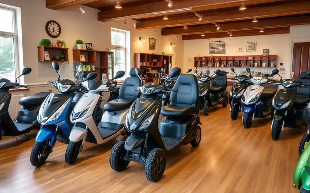 scootmobiel showroom Mater
