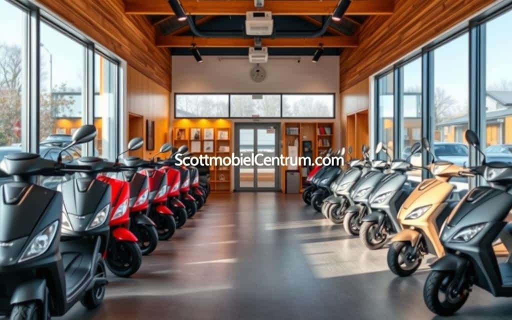 scootmobiel showroom Oedelem