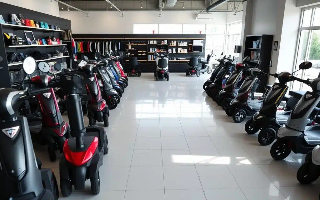scootmobiel showroom Oordegem