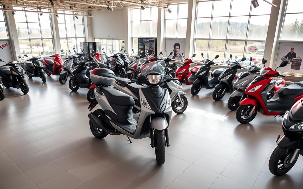 scootmobiel showroom Sijsele