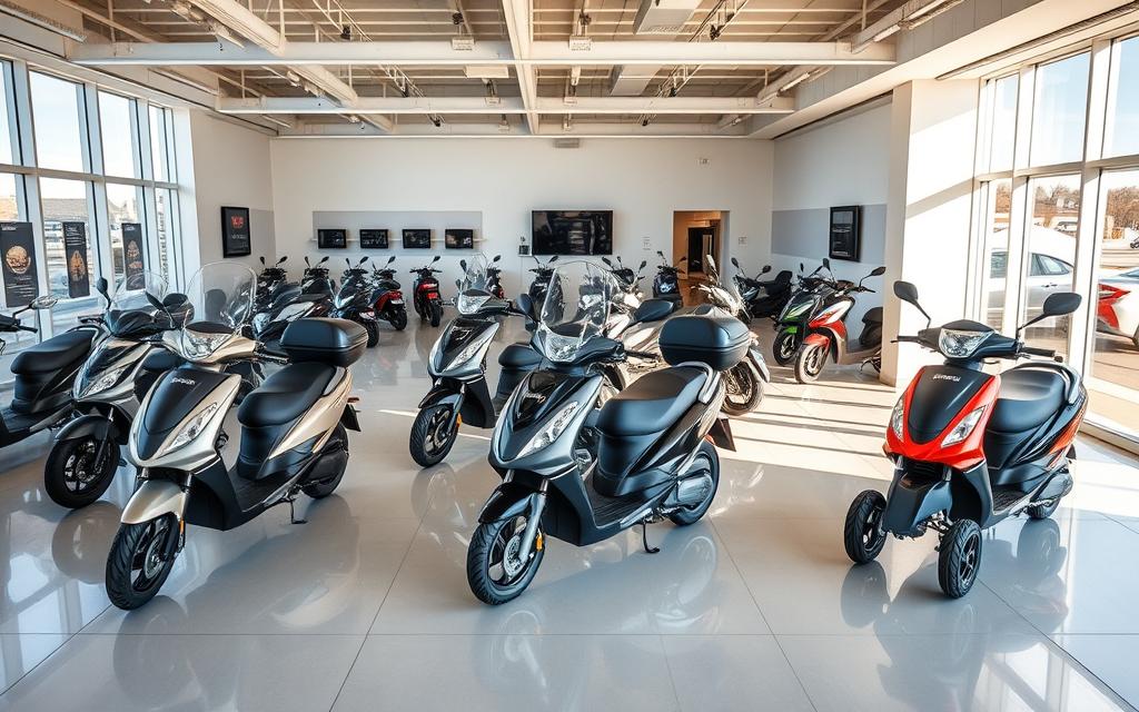 scootmobiel showroom Smetlede