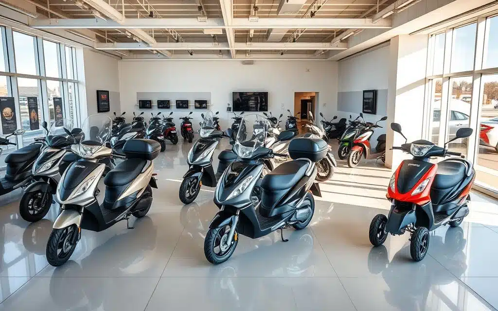 scootmobiel showroom Smetlede