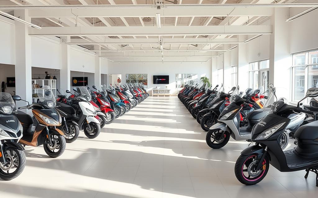scootmobiel showroom Stavele