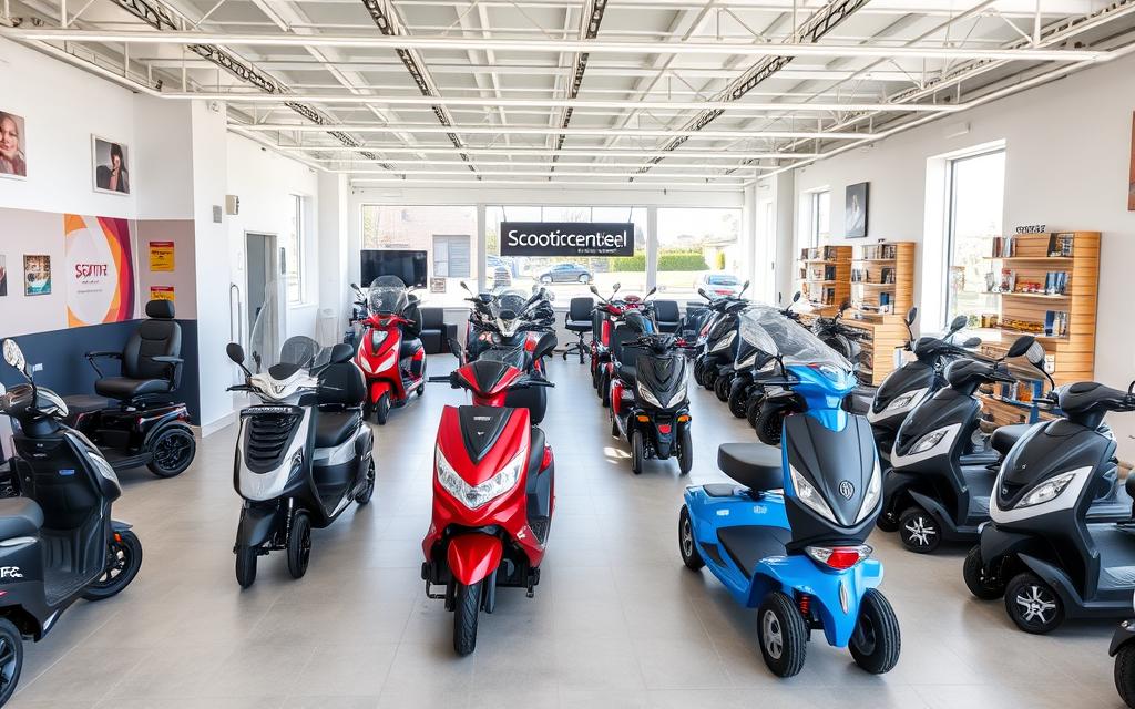 scootmobiel showroom Vlijtingen