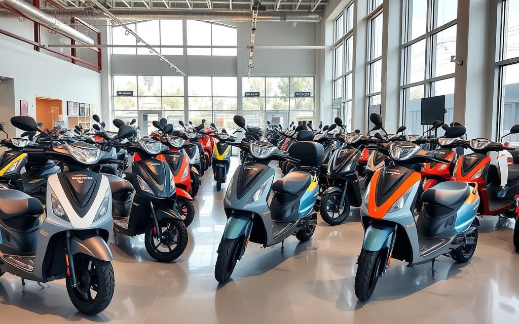scootmobiel showroom Walem