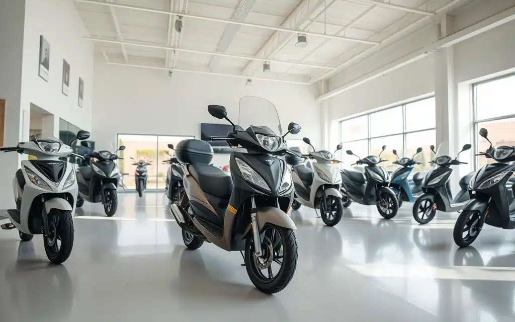 scootmobiel showroom Zwalm