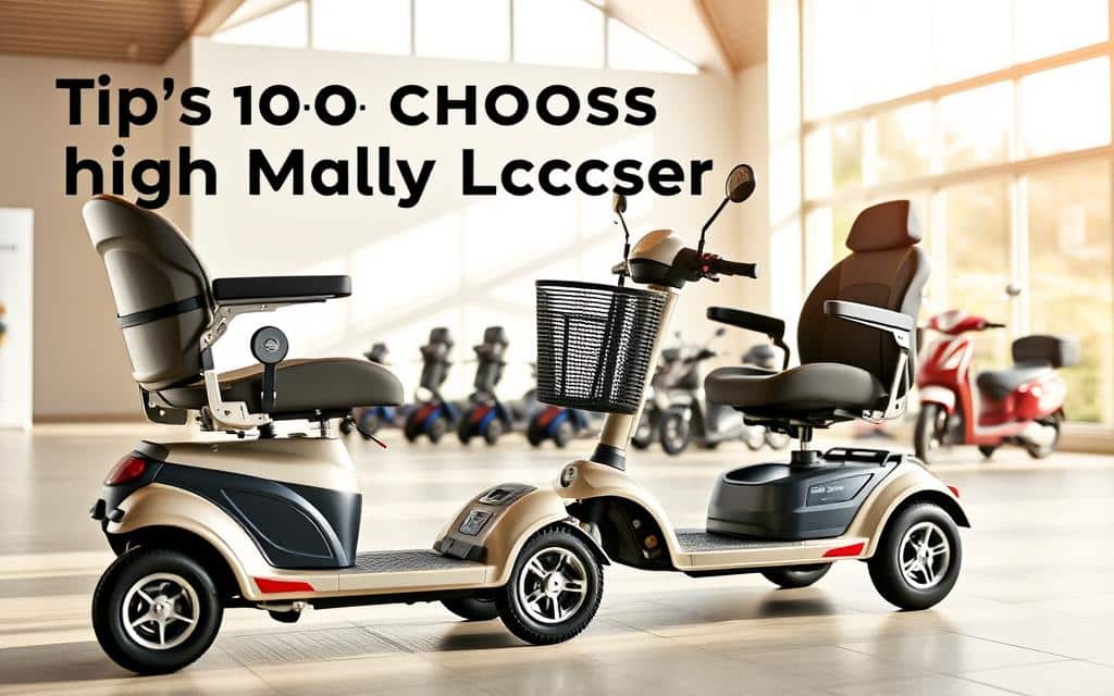 tips voor het kiezen van de juiste scootmobiel