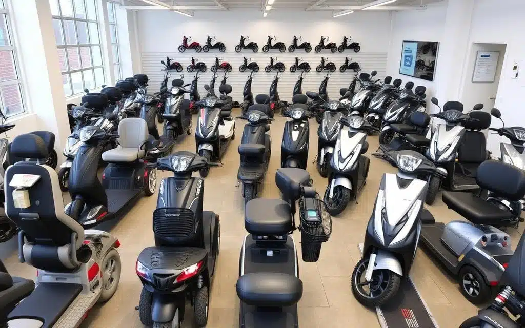 verschillende soorten scootmobielen