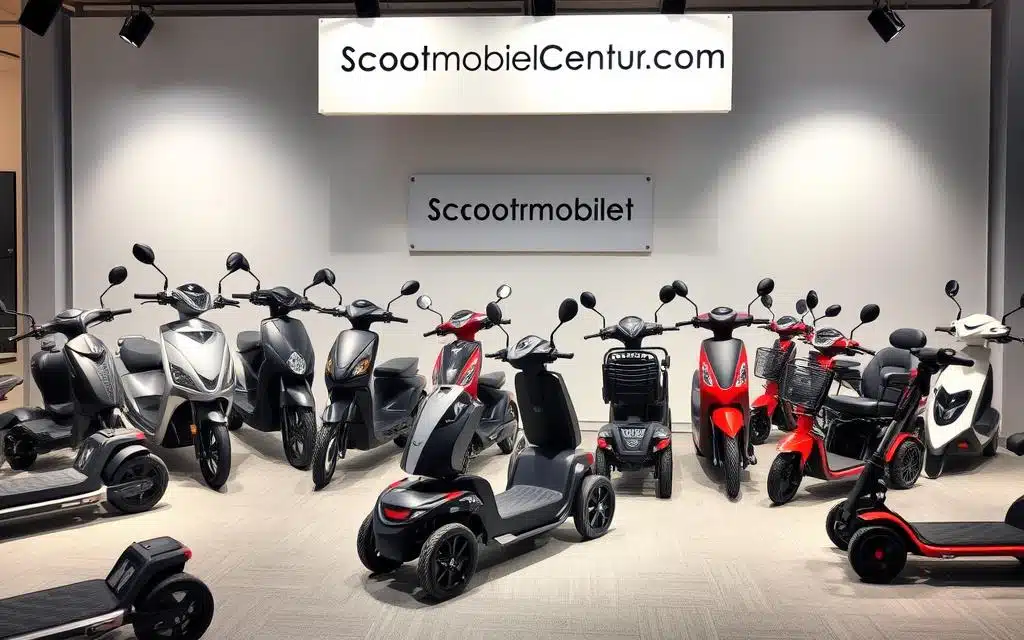 verschillende soorten scootmobielen