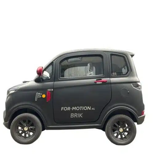 for motion brik - zijkant mini auto matzwart