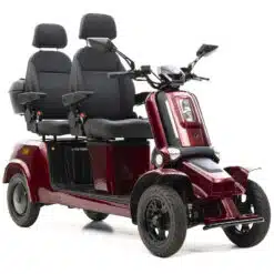 for motion forty-5 duo - 2 persoons scootmobiel rood