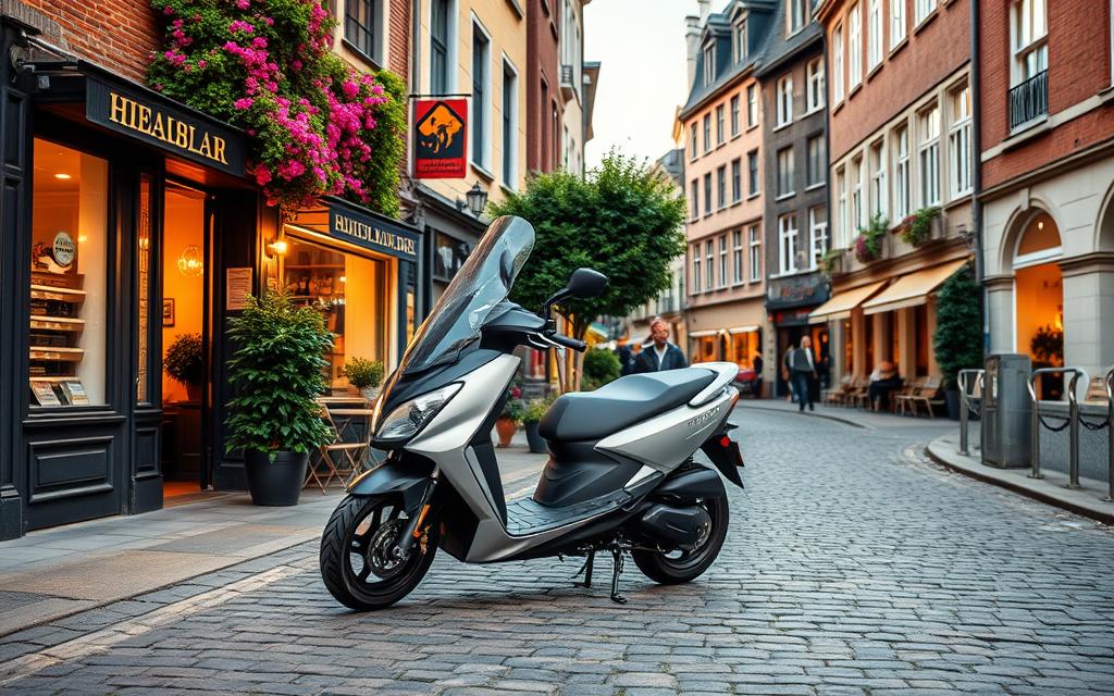 scootmobiel in Lauw