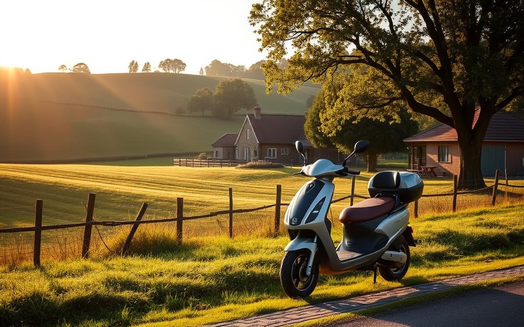 scootmobiel in Wiemesmeer