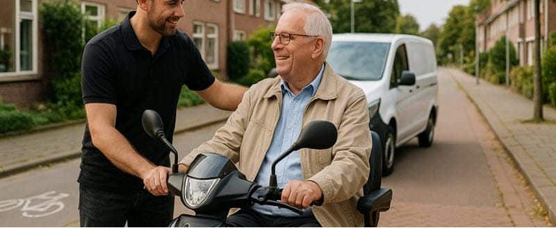 Wmo scootmobiel leverancier met testrit aan huis en landelijke service – Scootmobielcentrum.com