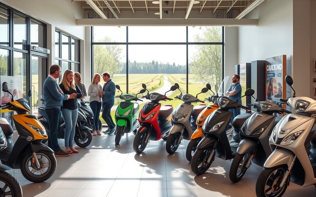 scootmobiel in Grote Heide