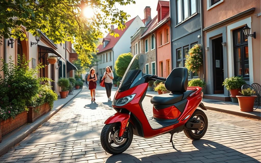 scootmobiel in Kolonie