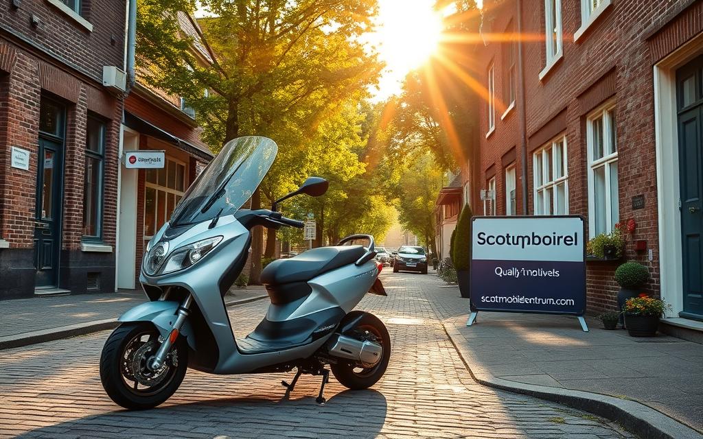 scootmobiel in Nieuwdorp