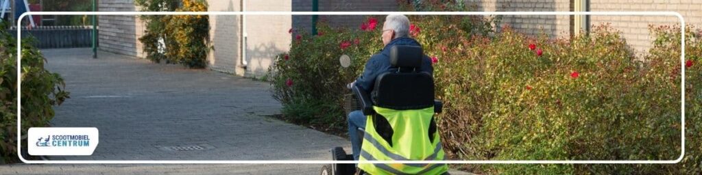 hoe breed is een scootmobiel