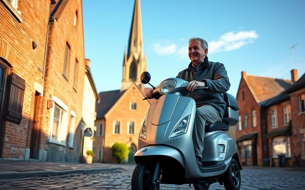 scootmobiel in Boorsem