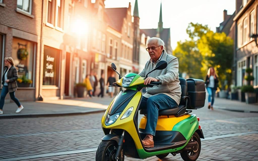 scootmobiel in Donk