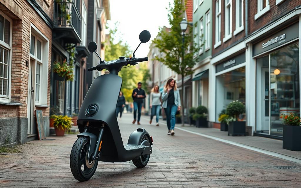 scootmobiel in Hees