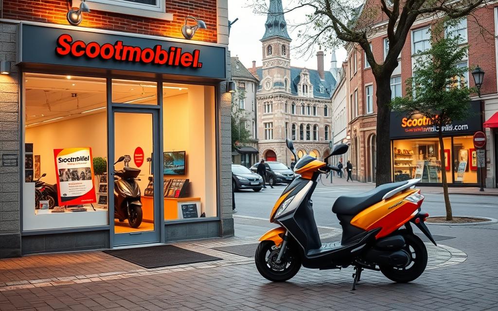 scootmobiel in Herk-de-Stad