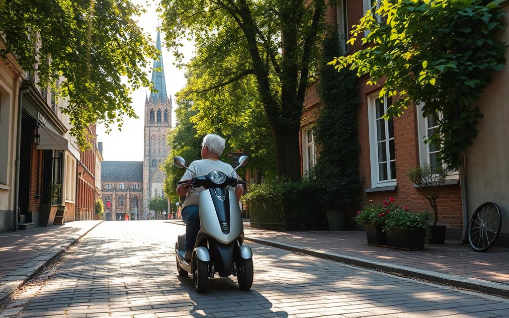 scootmobiel in Rosselaar