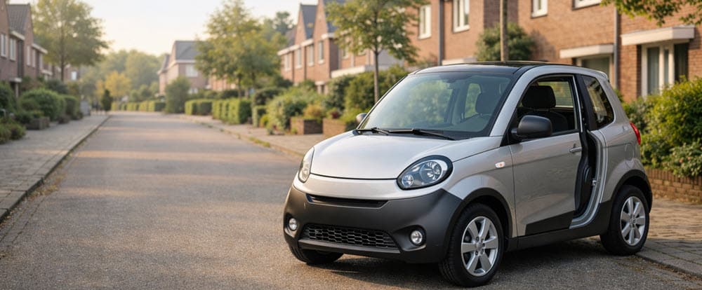 Brommobiel of 45 km auto in Nijmegen met proefrit aan huis en overdekt rijcomfort