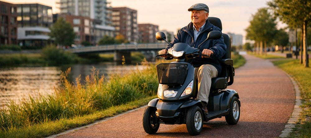 Scootmobiel in Almere voor dagelijkse ritten