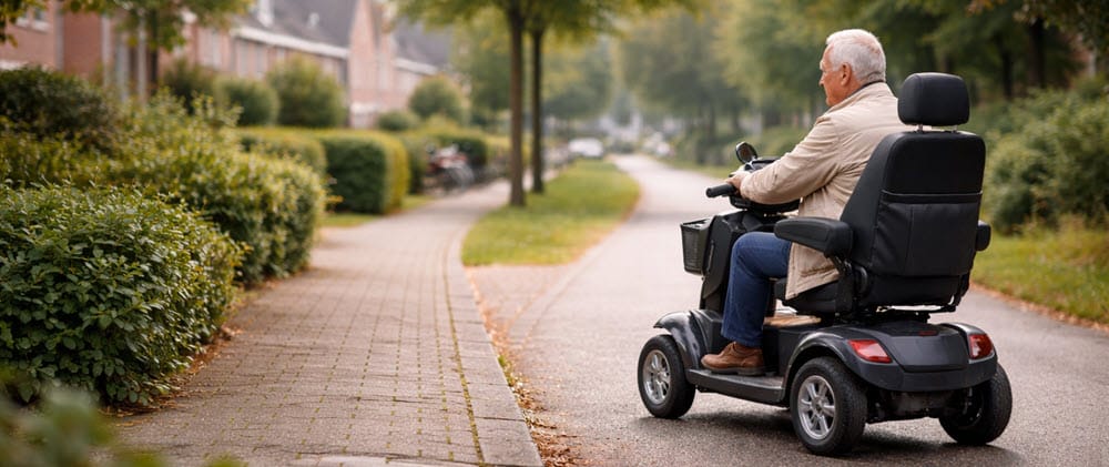 Scootmobiel rijden in Enschede voor zelfstandig en comfortabel onderweg zijn