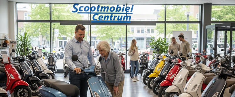 klant krijgt advies en voorlichting in showroom in Surhuisterveen