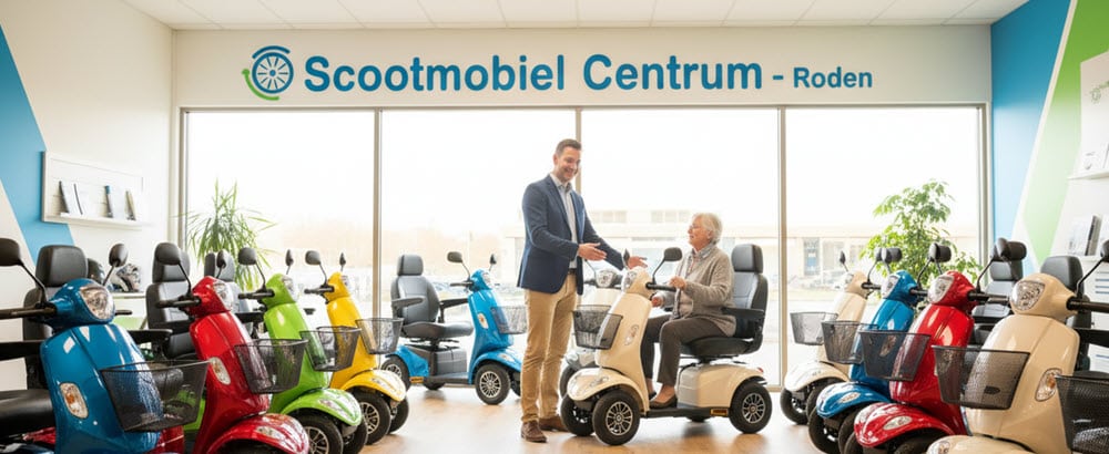 scootmobiel winkel in Roden, kopen bij de scootmobielspecialist - Scootmobiel Centrum.