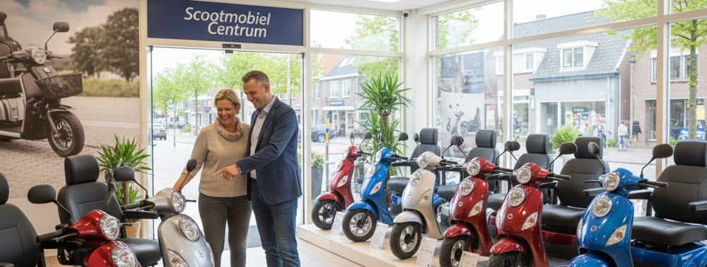 scootmobiel kopen in Surhuisterveen in de scootmobiel winkel van scootmobiel centrum