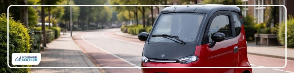 waar mag een gehandicaptenvoertuig rijden